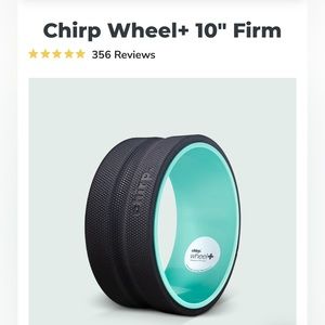 Chrip 10” firm wheel. Black and Tiffany blue color with original sticker.